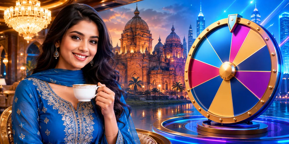 বাংলাদেশে সালোয়ার কামিজ পরিহিত মডেল লাকি ড্র পুরস্কার হাতে