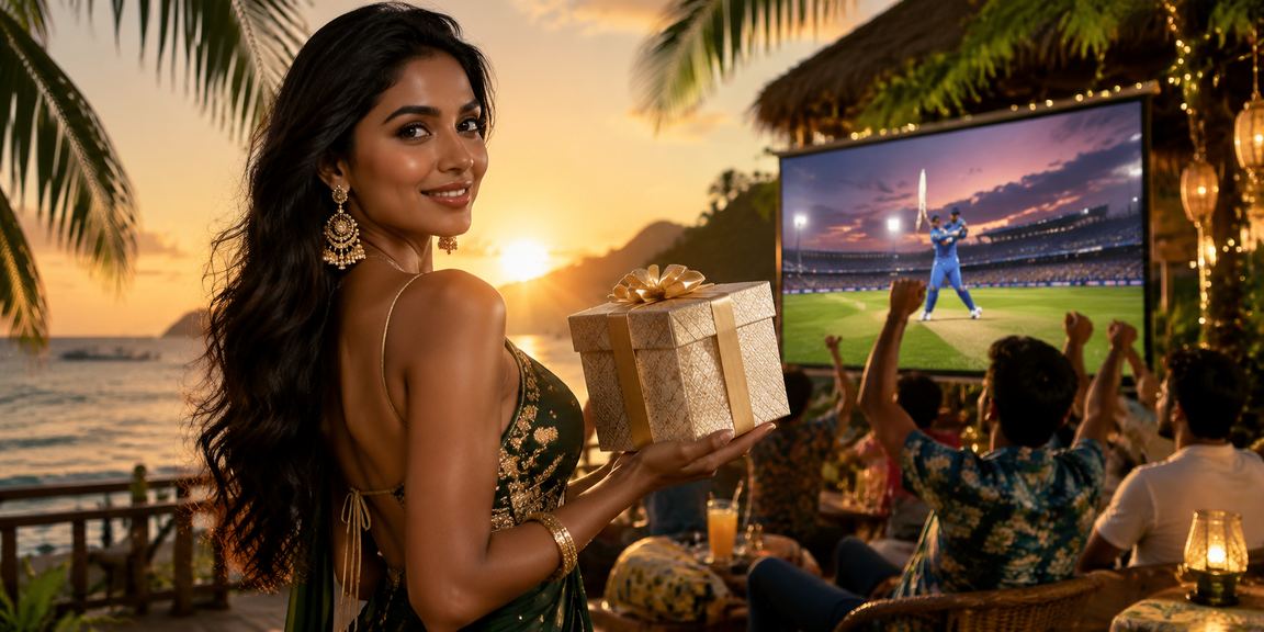 সেন্ট মার্টিন সমুদ্র সৈকতে ক্রিকেট বেটিং প্রোমোশন উপভোগ